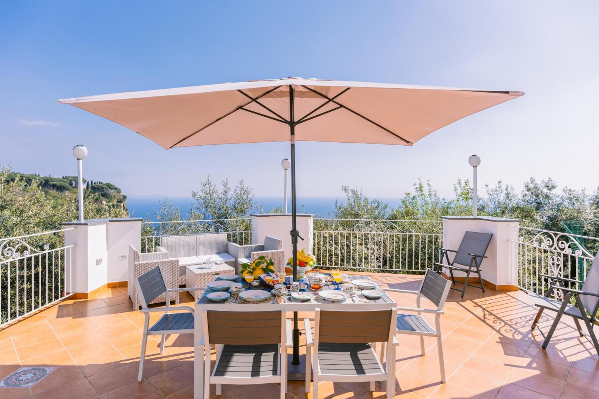 Infinity Experience Casa Vacanza Incantevole Con Terrazzo 斯卡拉 外观 照片
