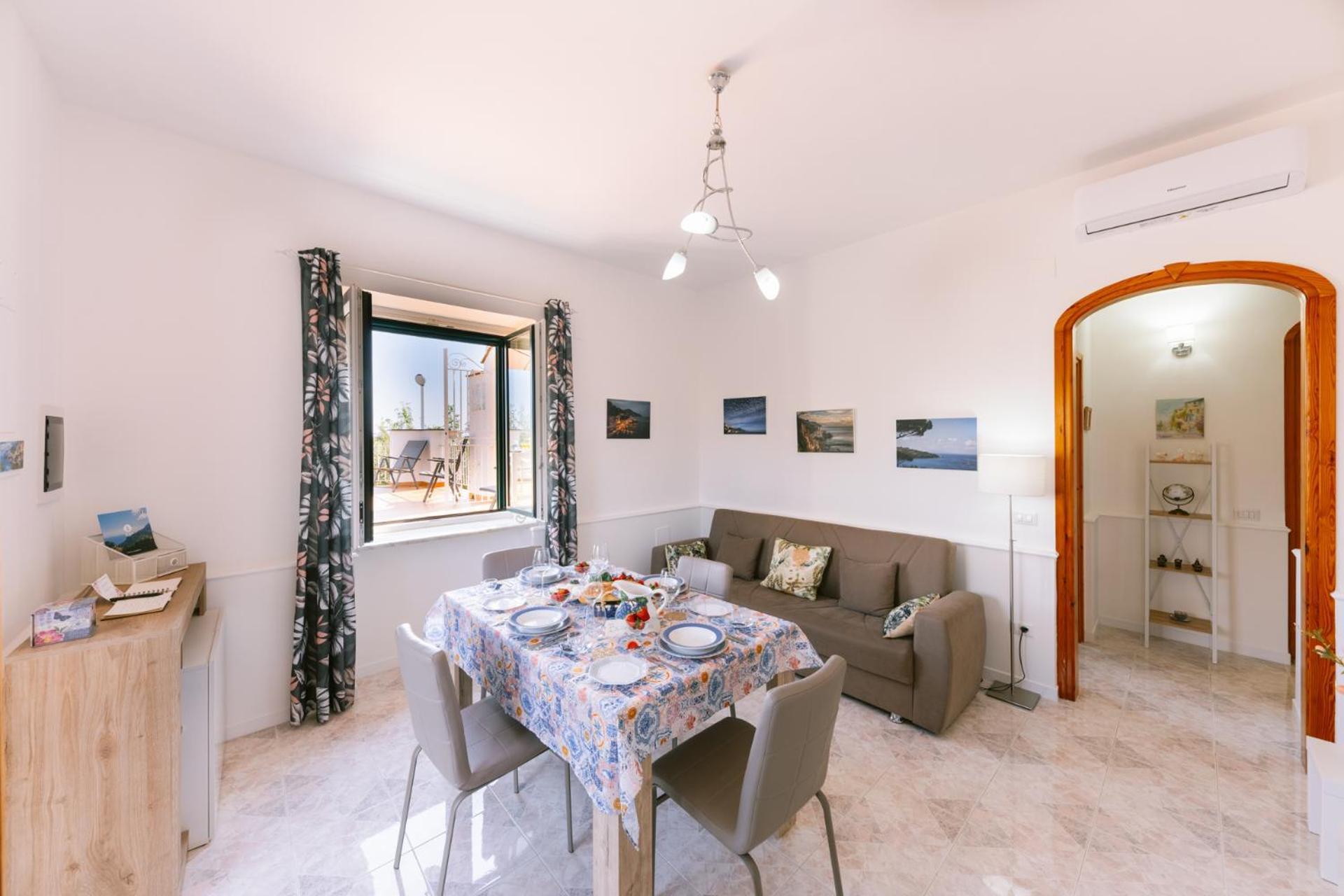 Infinity Experience Casa Vacanza Incantevole Con Terrazzo 斯卡拉 外观 照片